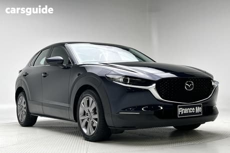 Blue 2020 Mazda CX-30 Wagon G20 Touring (Fwd)