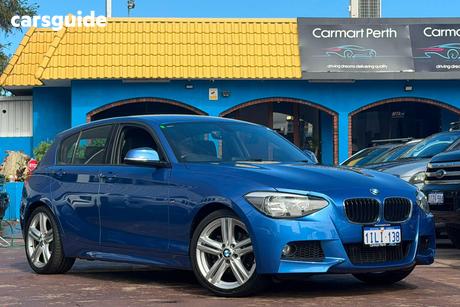 Blue 2014 BMW 118I Hatchback 18I