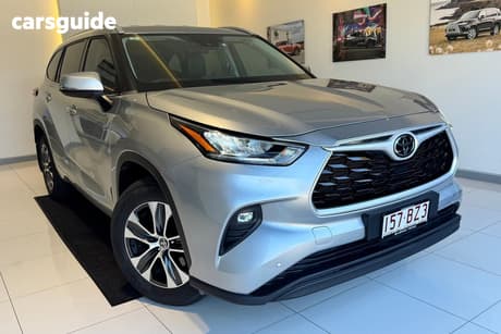 Silver 2021 Toyota Kluger Wagon Gxl 2Wd