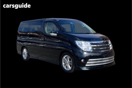 Black 2005 Nissan Elgrand Wagon