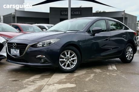 Grey 2016 Mazda 3 Sedan Touring