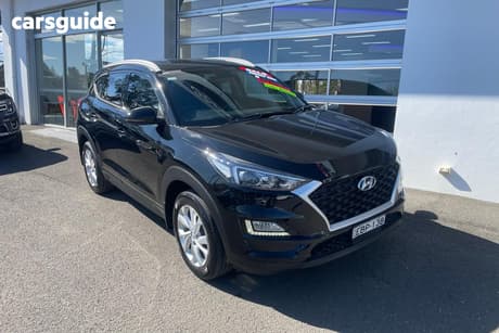 Black 2018 Hyundai Tucson Wagon Active X (Fwd)