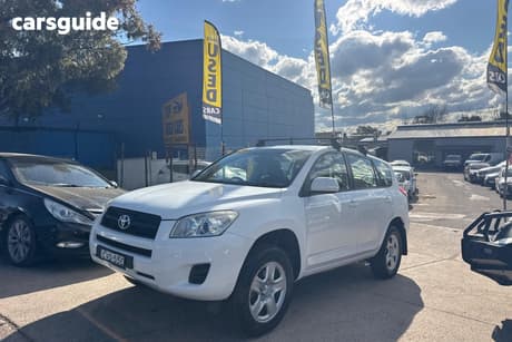 White 2012 Toyota RAV4 Wagon Cv (2Wd)