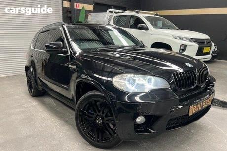 Black 2011 BMW X5 Wagon Xdrive 40D Sport