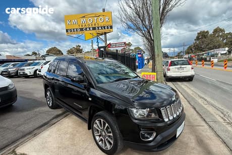Black 2015 Jeep Compass Wagon Limited (4X4)