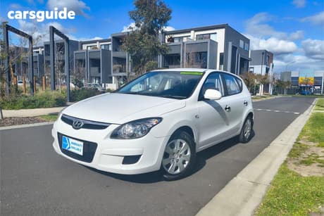 White 2011 Hyundai I30 Hatchback Sx
