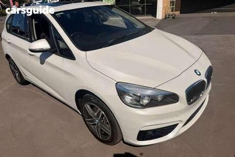 White 2015 BMW 218I Wagon Active Tourer Sport Line