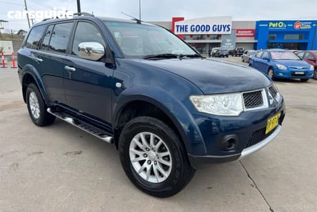Blue 2010 Mitsubishi Challenger Wagon Ls (5 Seat) (4X4)