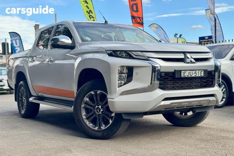 White 2020 Mitsubishi Triton Double Cab Pick Up Gls (4X4)