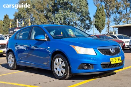 Blue 2011 Holden Cruze Hatchback Cd