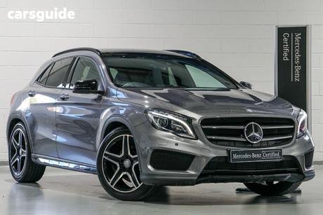 Grey 2014 Mercedes-Benz GLA250 Wagon 4Matic
