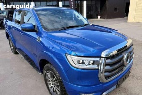 Blue 2021 GWM UTE Dual Cab Utility Cannon (4X2)