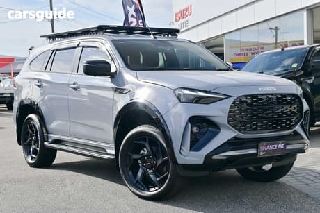 Grey 2026 Isuzu MU-X Wagon X-Terrain (4X4)