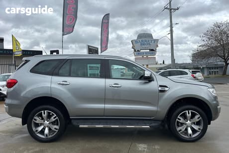 Silver 2017 Ford Everest Wagon Titanium