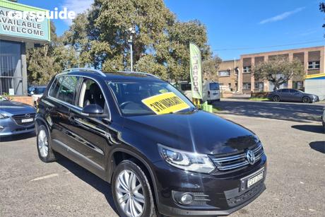Black 2012 Volkswagen Tiguan Wagon 155 Tsi (4X4)