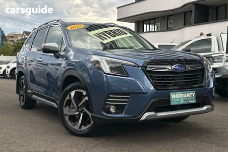 Blue 2023 Subaru Forester Wagon Hybrid S (Awd)