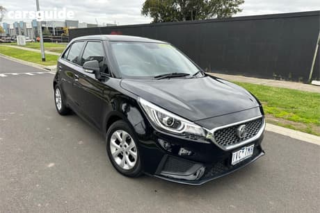 Black 2022 MG MG3 Hatchback Core (With Navigation)