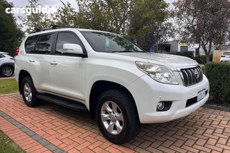 White 2012 Toyota Landcruiser Prado Wagon Altitude (4X4)