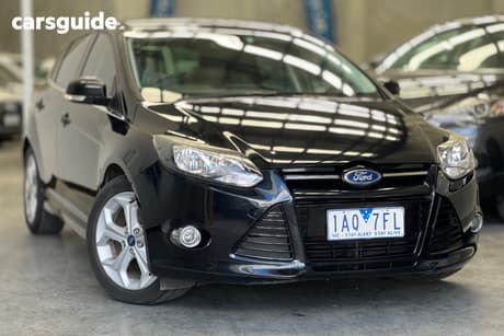 Black 2013 Ford Focus Hatchback Sport