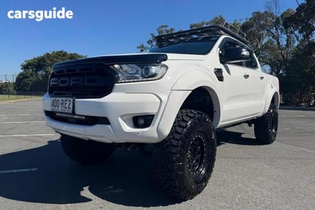 White 2019 Ford Ranger Ute Tray XLT