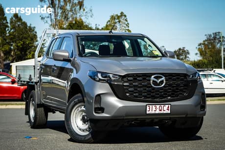 Grey 2025 Mazda BT-50 Dual Cab Chassis Xs (4X4)