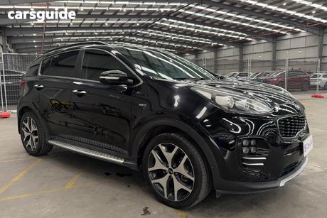 Red 2017 Kia Sportage Wagon Gt-Line (Awd)
