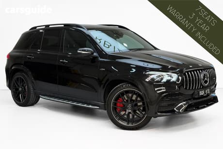 Black 2021 Mercedes-Benz GLE53 Wagon 4Matic+ (Hybrid)