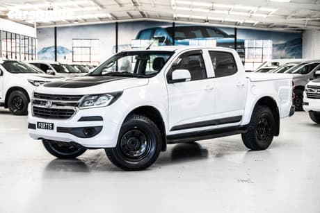 White 2019 Holden Colorado Crew Cab Pickup Ls (4X2)