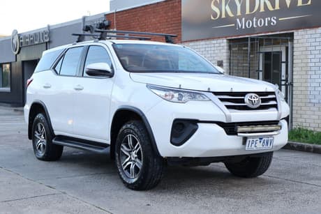 White 2019 Toyota Fortuner Wagon Gx