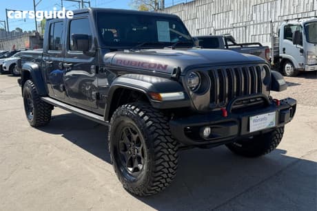 Grey 2022 Jeep Gladiator Dual Cab Utility Rubicon (4X4)