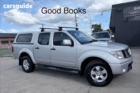 Silver 2014 Nissan Navara Dual Cab Pick-up Rx Silverline Se (4X4)