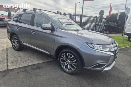 Grey 2016 Mitsubishi Outlander Wagon Ls (4X2)