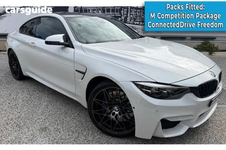White 2020 BMW M4 Coupe Competition