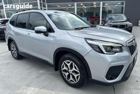 Silver 2021 Subaru Forester Wagon 2.5I (Awd)