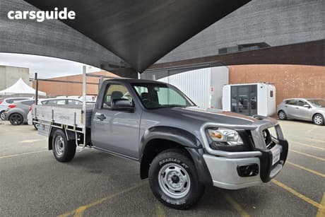 Black 2008 Mazda BT-50 Cab Chassis B3000 Dx (4X4)