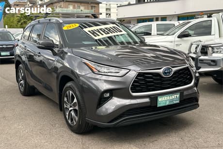 Grey 2023 Toyota Kluger Wagon Gxl Hybrid Awd