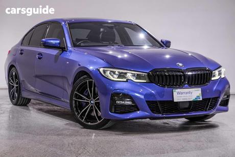 Blue 2019 BMW 330I Sedan M Sport