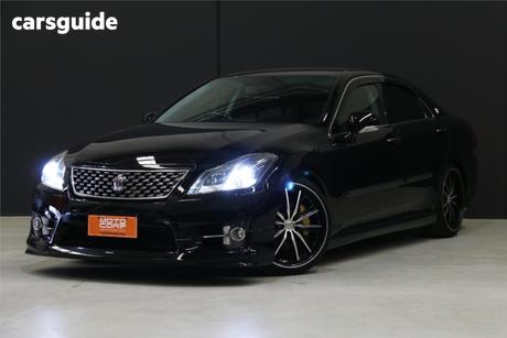 Black 2012 Toyota Crown Sedan G GRADE