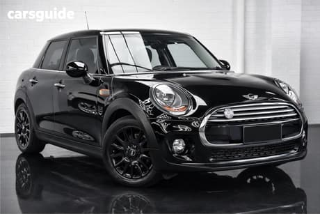 Black 2016 Mini Cooper Hatchback 5D Hatch