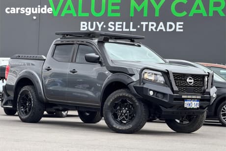 Grey 2022 Nissan Navara Dual Cab Pick-up Sl (4X4)