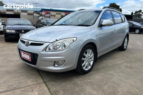 Silver 2010 Hyundai I30 Wagon Cw Slx 1.6 Crdi