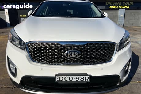 White 2015 Kia Sorento Wagon Sli (4X4)