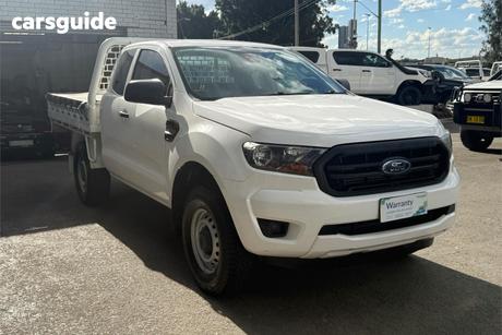 White 2021 Ford Ranger Super Cab Chassis Xl 2.2 Hi-Rider (4X2)