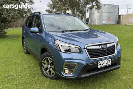 Blue 2020 Subaru Forester Wagon 2.5I (Awd)