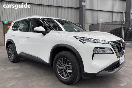 White 2024 Nissan X-Trail Wagon St (4Wd) 7 Seat