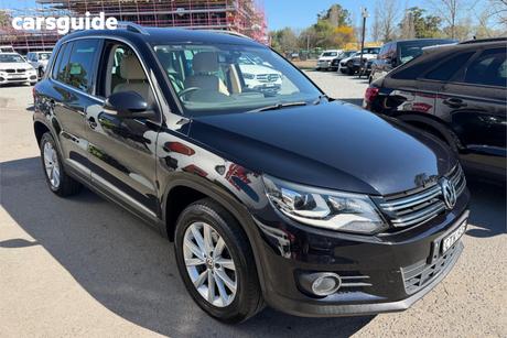 Black 2014 Volkswagen Tiguan Wagon 155 Tsi (4X4)