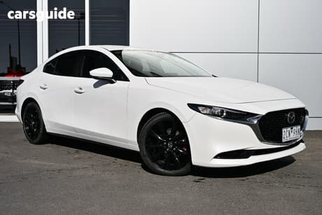 White 2023 Mazda 3 Sedan G25 Gt