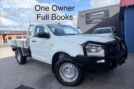 White 2022 Isuzu D-MAX Cab Chassis Sx (4X2) High-Ride
