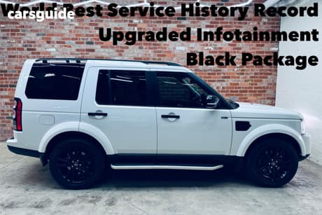 White 2014 Land Rover Discovery 4 Wagon 3.0 Sdv6 Hse