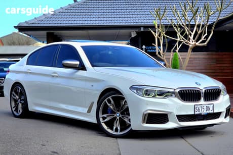 White 2020 BMW M550I Sedan Xdrive Pure